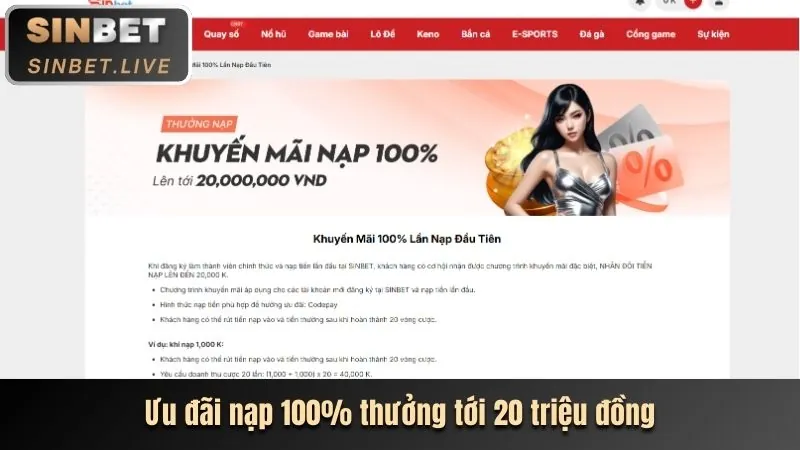 Chương trình hoàn trả BJ388 Win